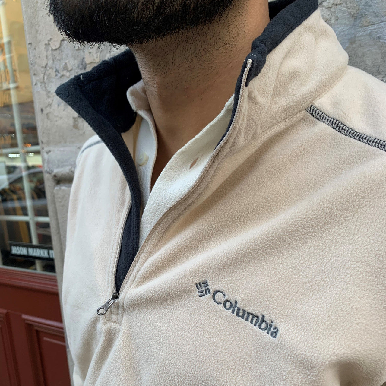 Columbia Klamath Range II Half Zip Beige