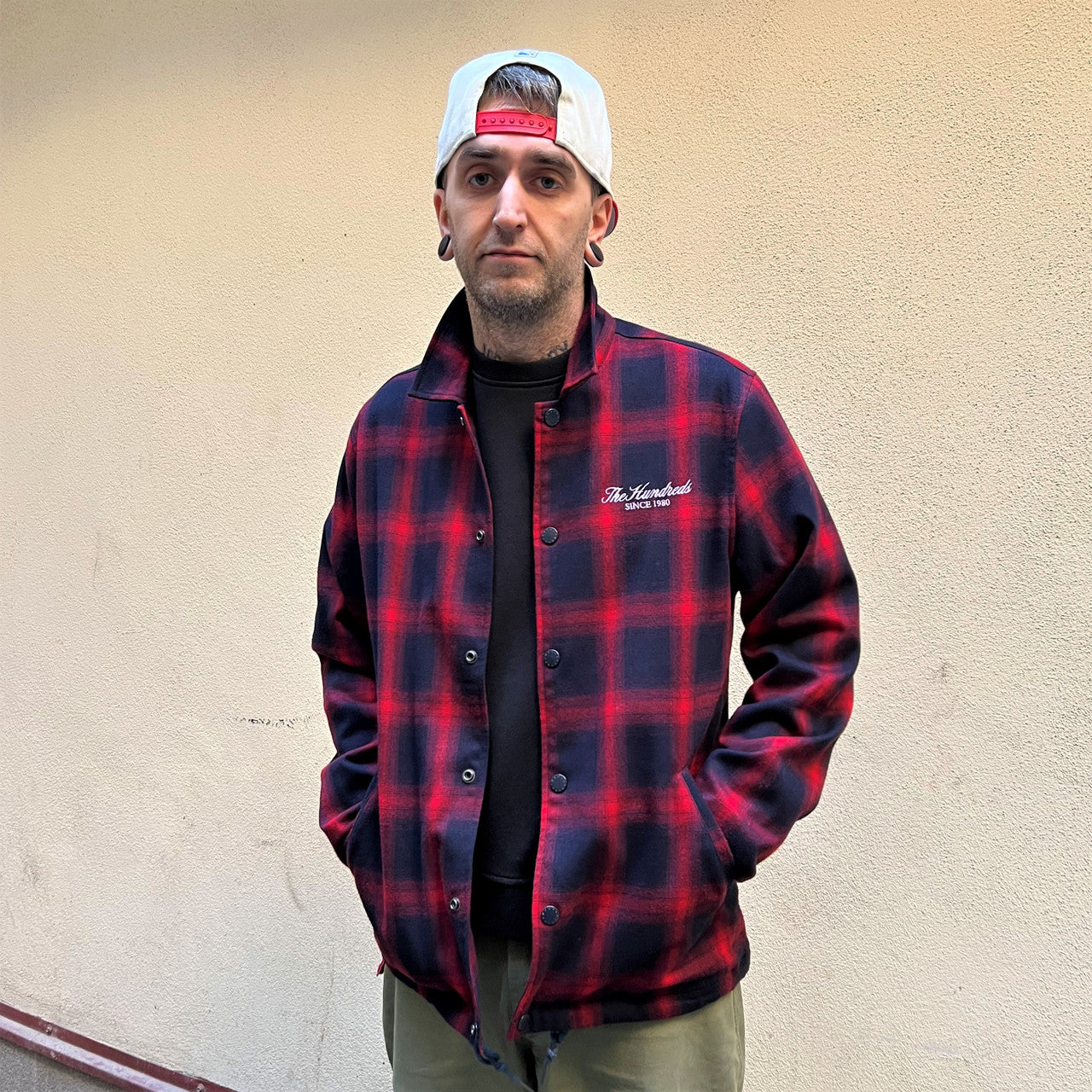 The Hundreds Flannel Plaid Overshirt