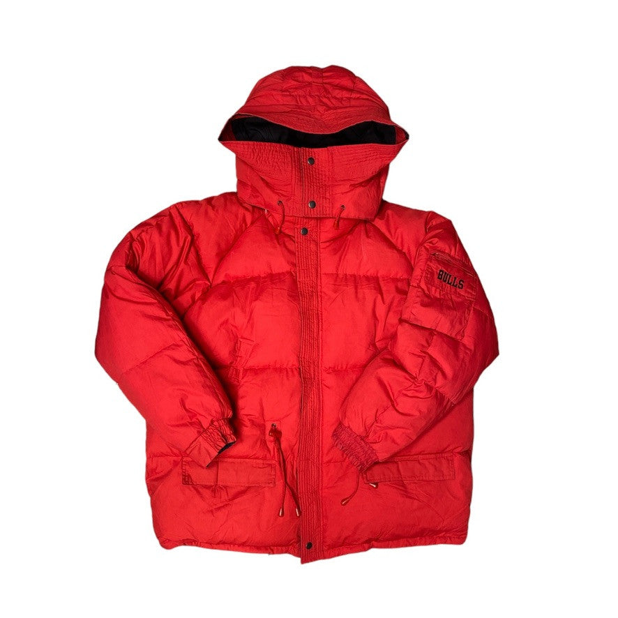 Vintage 90s Apex One Chicago Bulls Reversible Down Jacket
