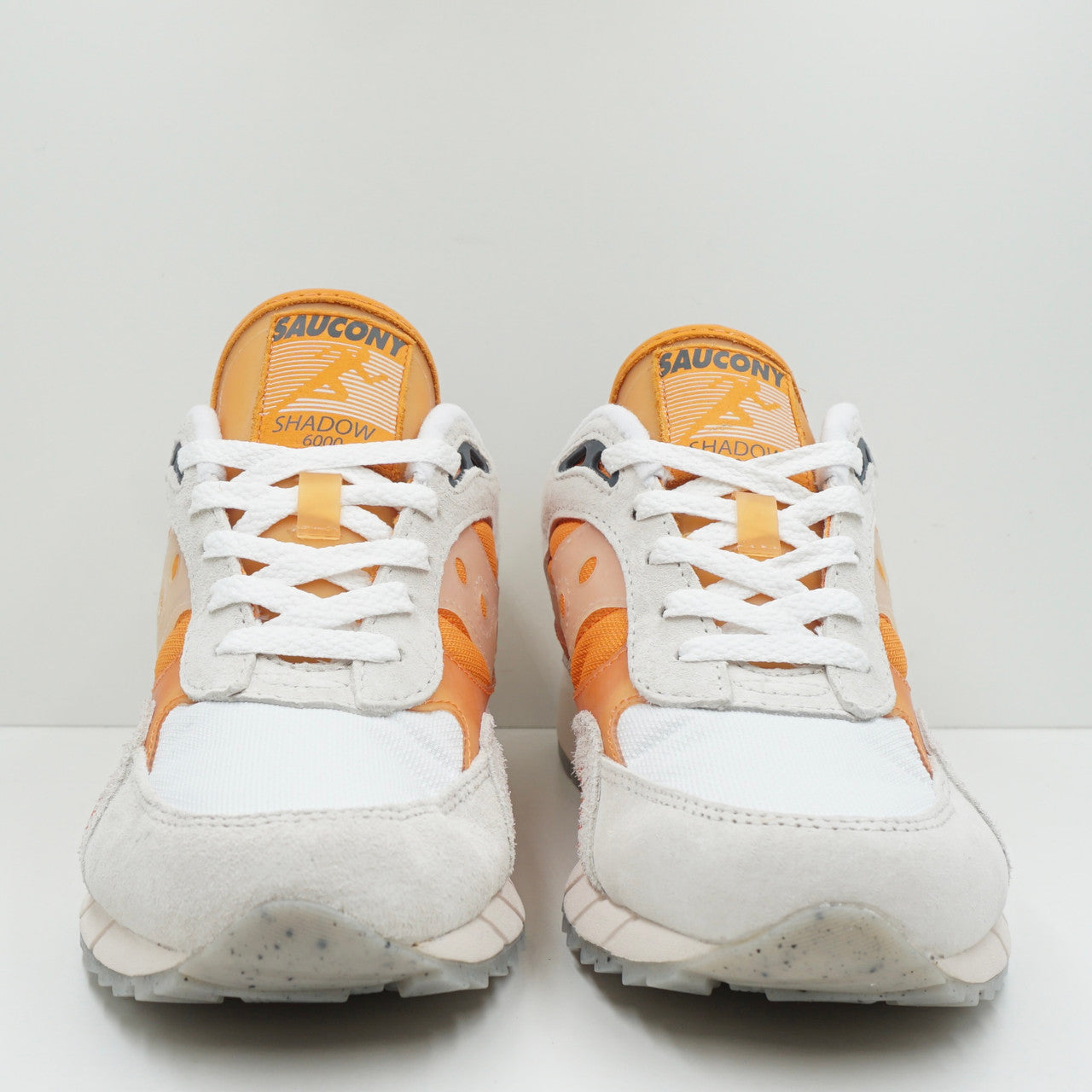 Saucony Shadow 6000 Transparent White Orange Sample