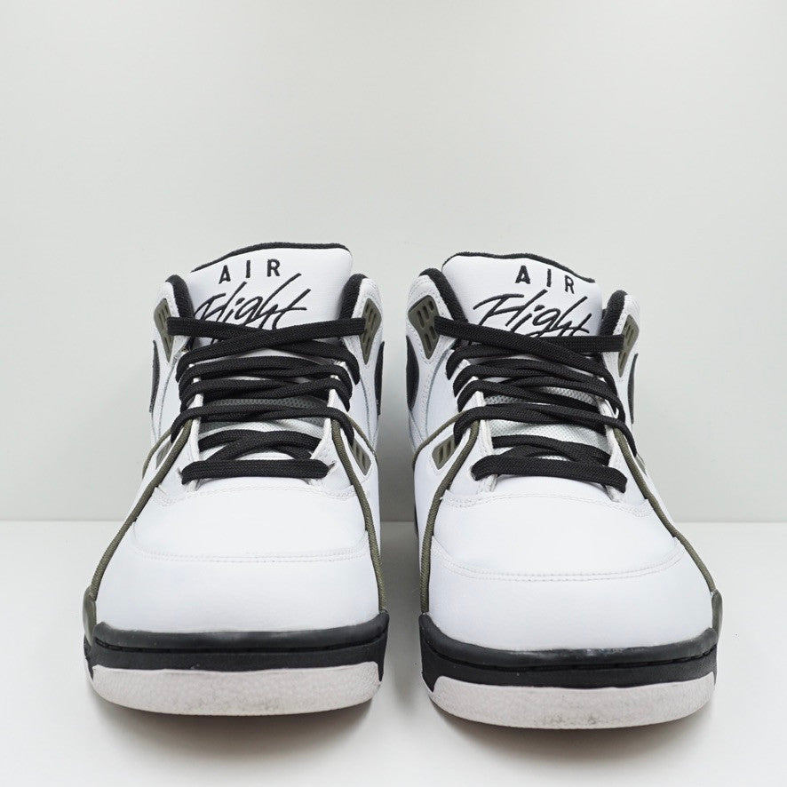 Nike Air Flight 89 White Black Olive