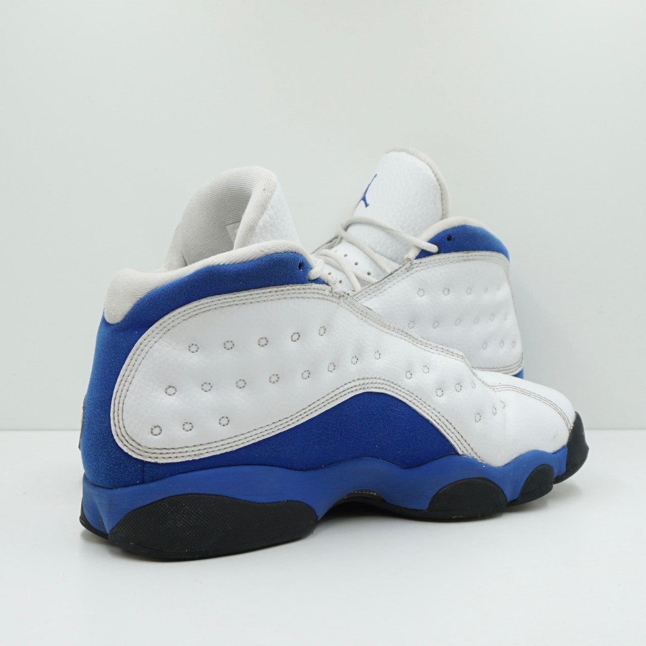 Jordan 13 Retro White Hyper Royal Black (GS)