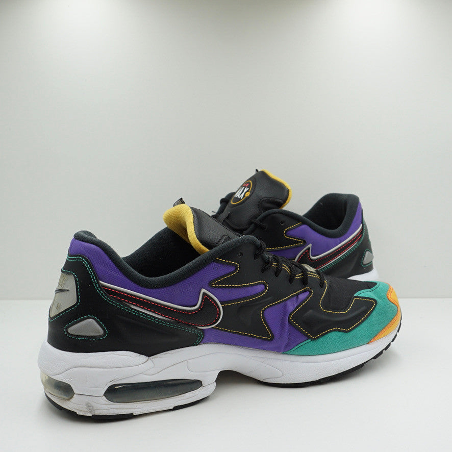 Nike Air Max2 Light Black Contrast Stitching