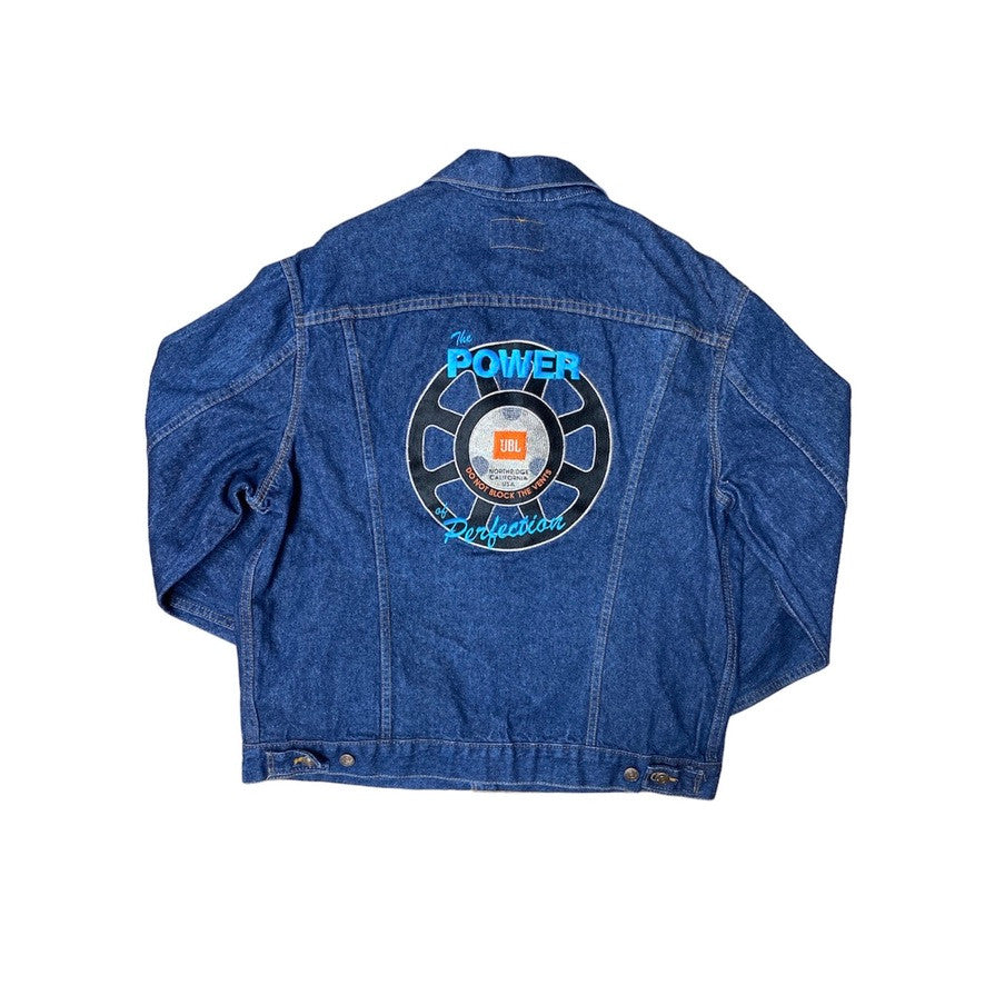 Made In USA Levis JBL Stitched Denim Jacket