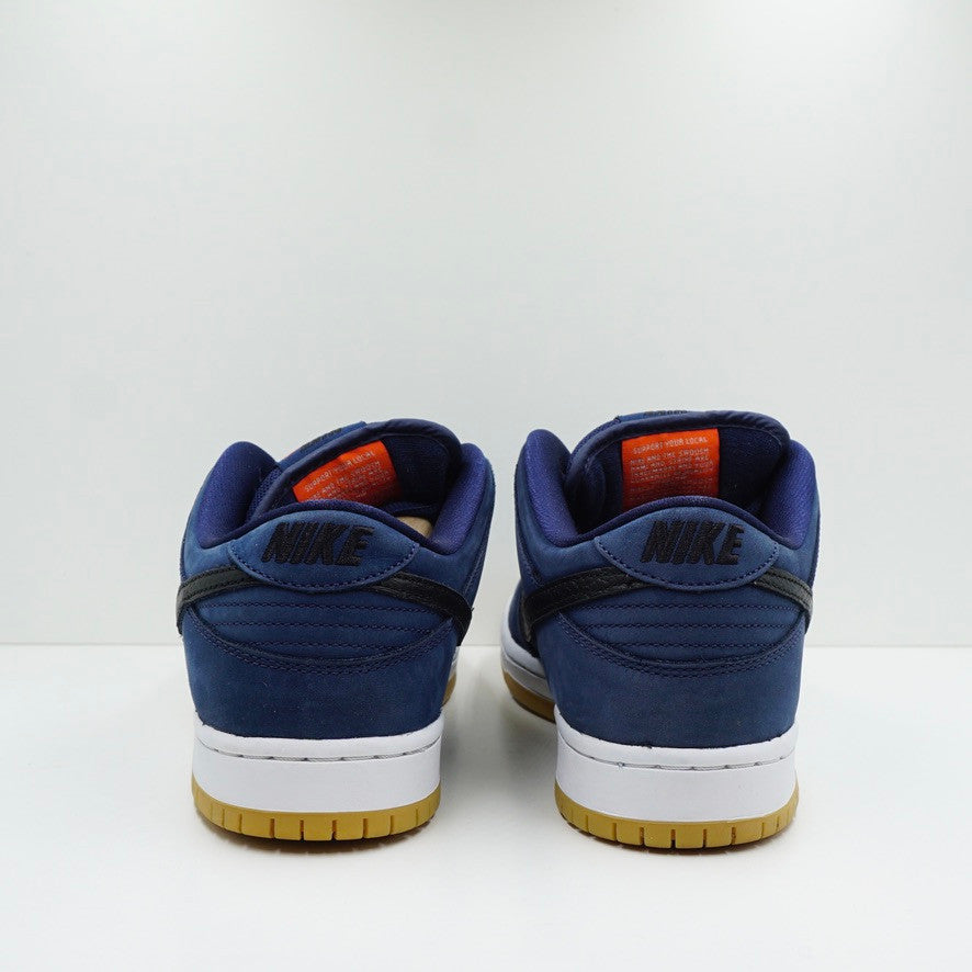 Nike SB Dunk Low Navy Black Gum