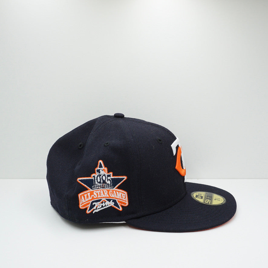 New Era Minnesota Twins Cooperstown Collection Navy Fitted Cap