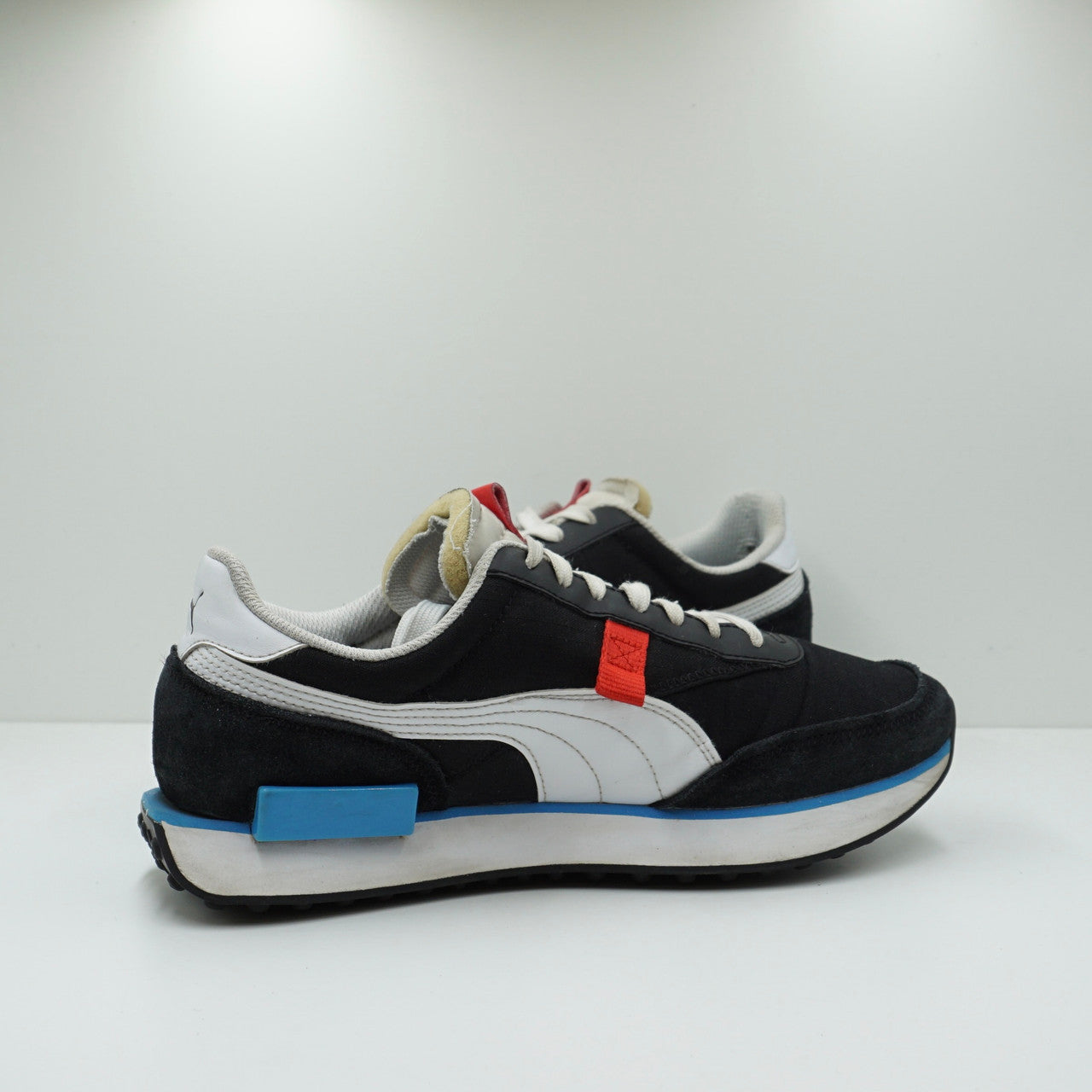 Puma Future Rider Play On Black Red Blue