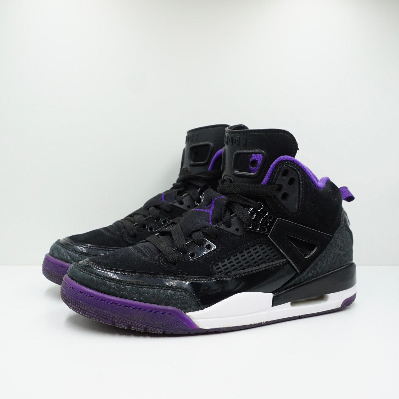 Jordan Spizike Black Court Purple