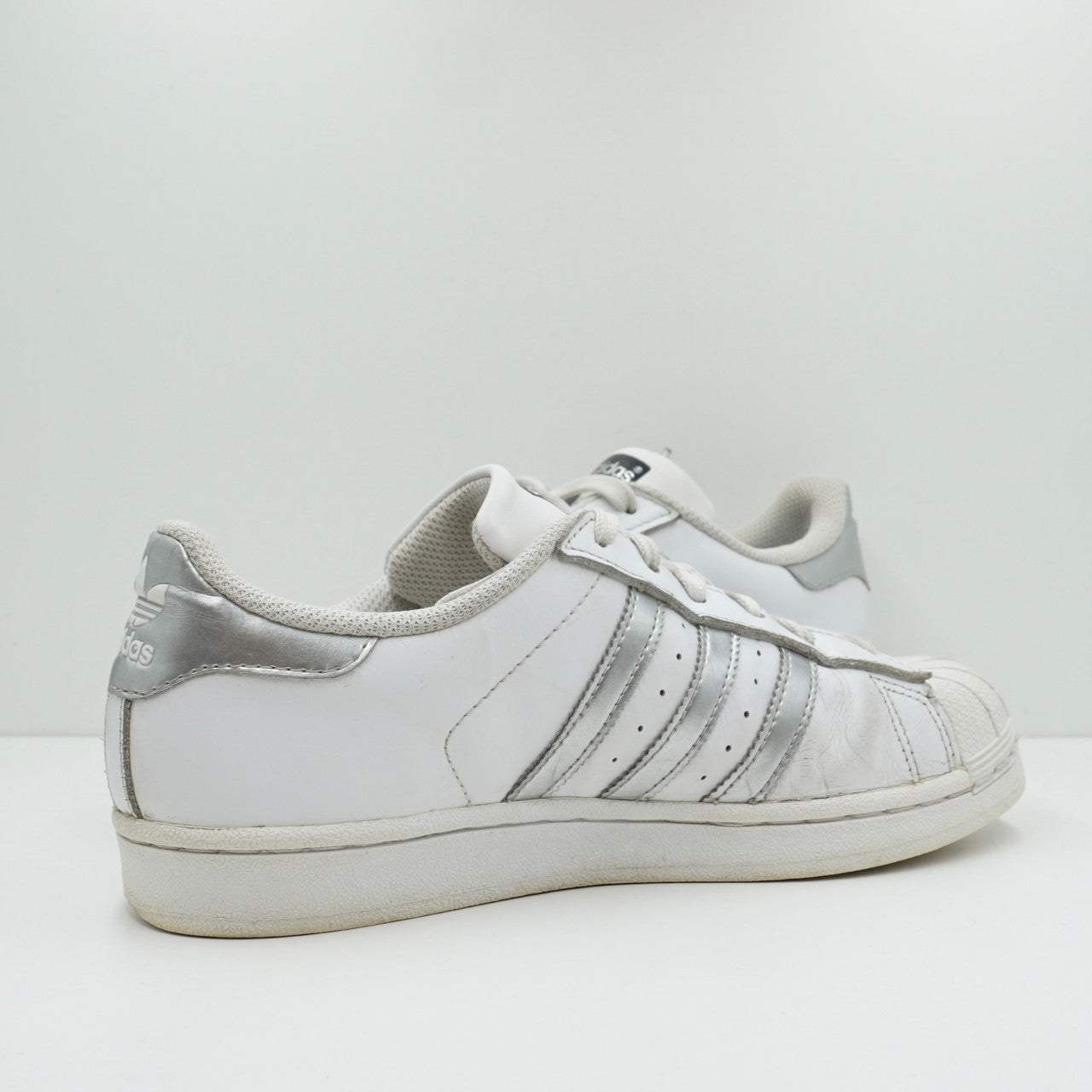 Adidas Superstar White Silver