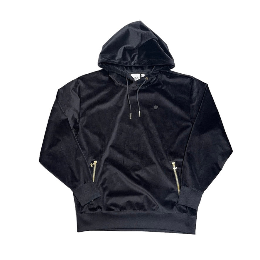 Adidas Adicolor Black Velour Tracksuit
