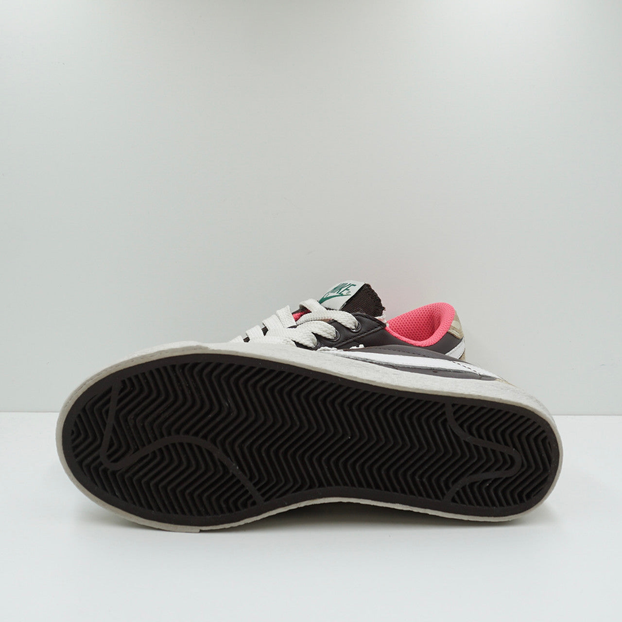Nike Blazer Low Leather Brown Pink (W)