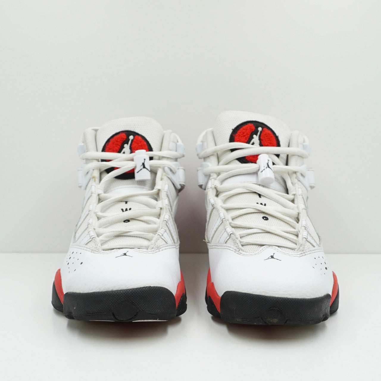 Jordan 6 Rings White University Red (GS)