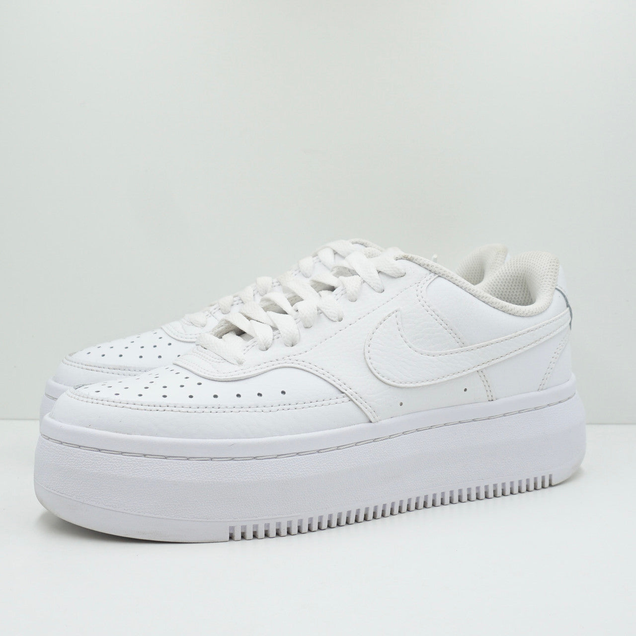 Nike Court Vision Alta Low Triple White (W)