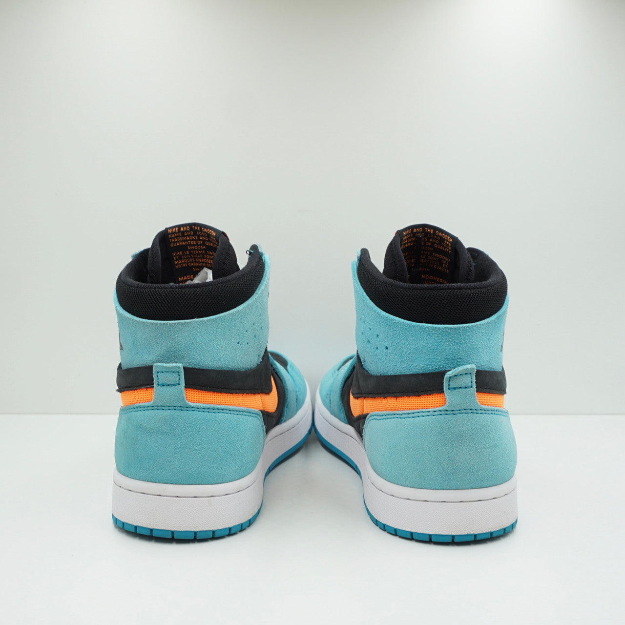 Jordan 1 Zoom CMFT 2 Bleached Aqua Bright Citrus