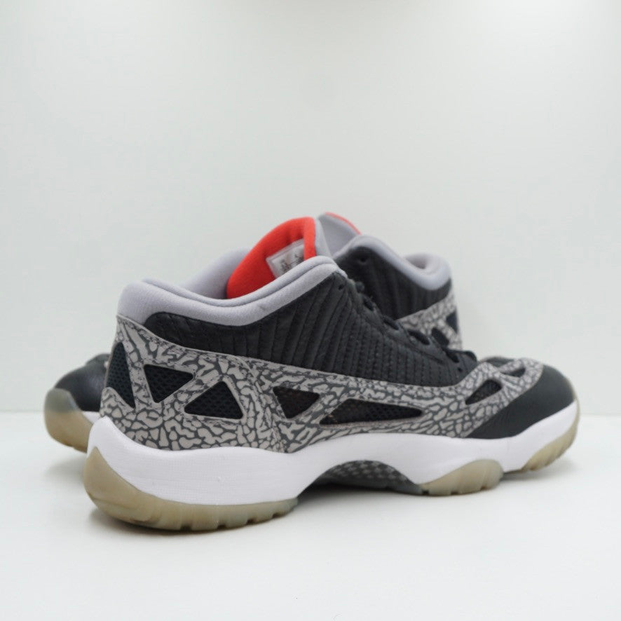 Jordan 11 Retro Low IE Black Cement