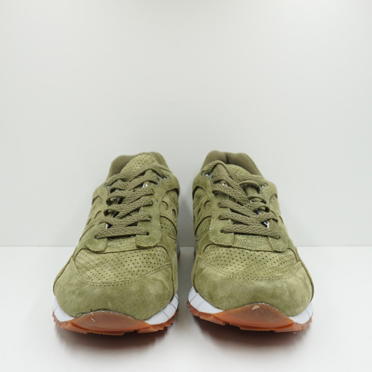 Saucony Shadow 6000 Olive Suede (Packer Shoes)
