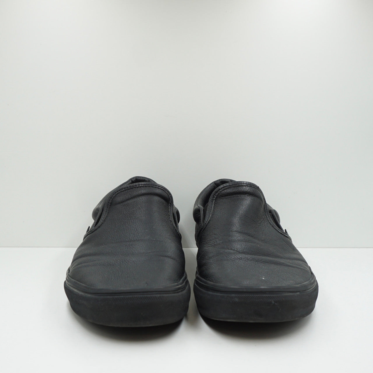 Vans Slip On Leather All Black
