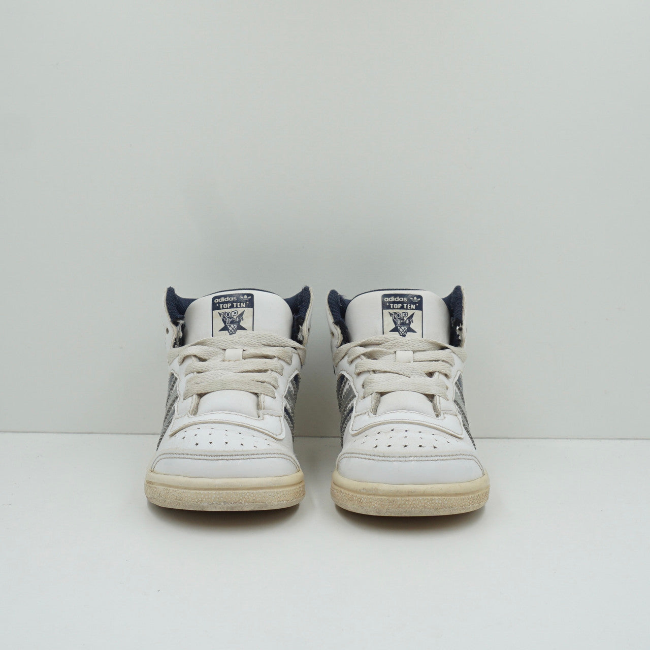 Adidas Top Ten Hi Blue/White/Silver (TD)