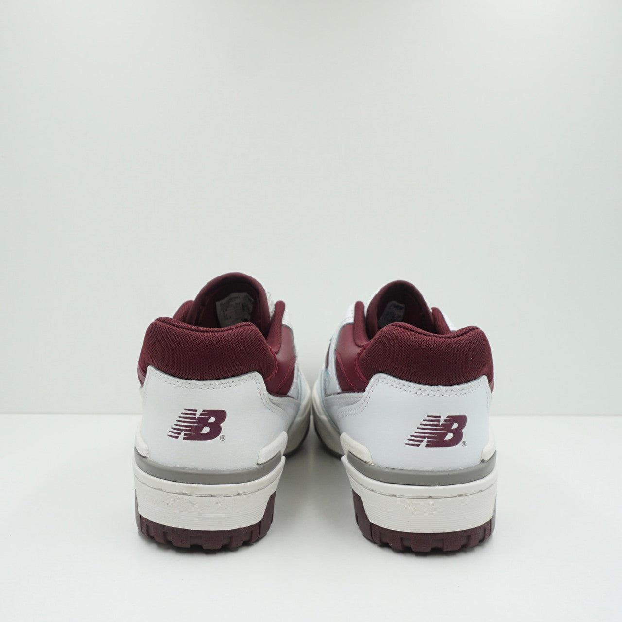 New Balance 550 White Burgundy Cyan