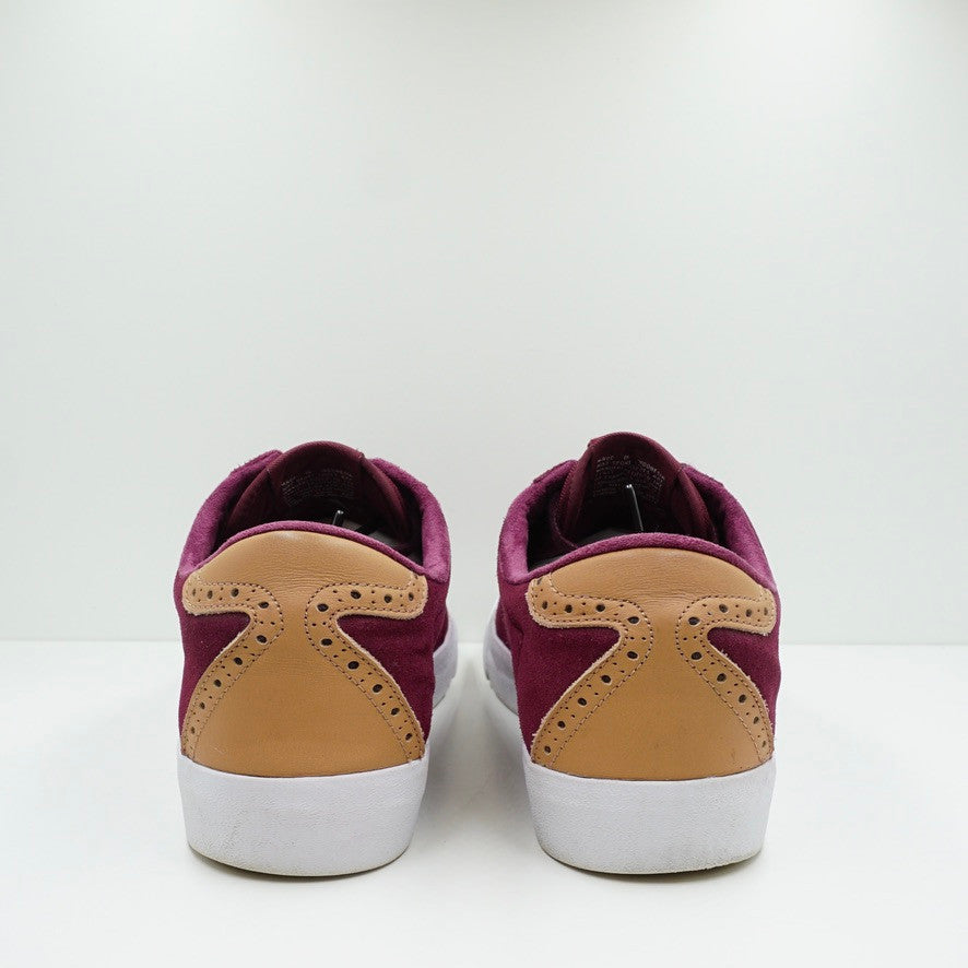 Nike Match Classic Suede Night Maroon White Vanchetta Tan