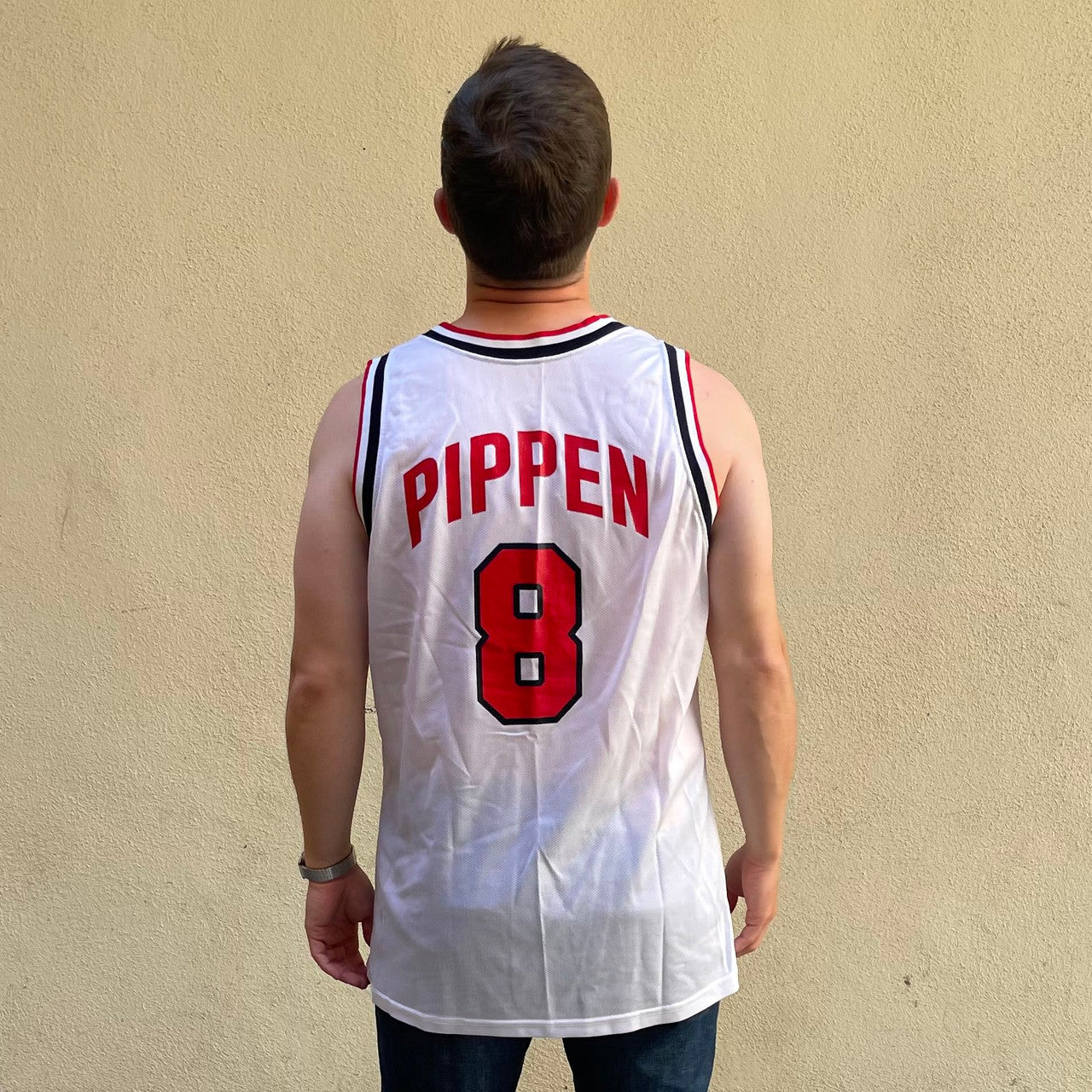 Vintage Champion Team USA Scottie Pippen Jersey