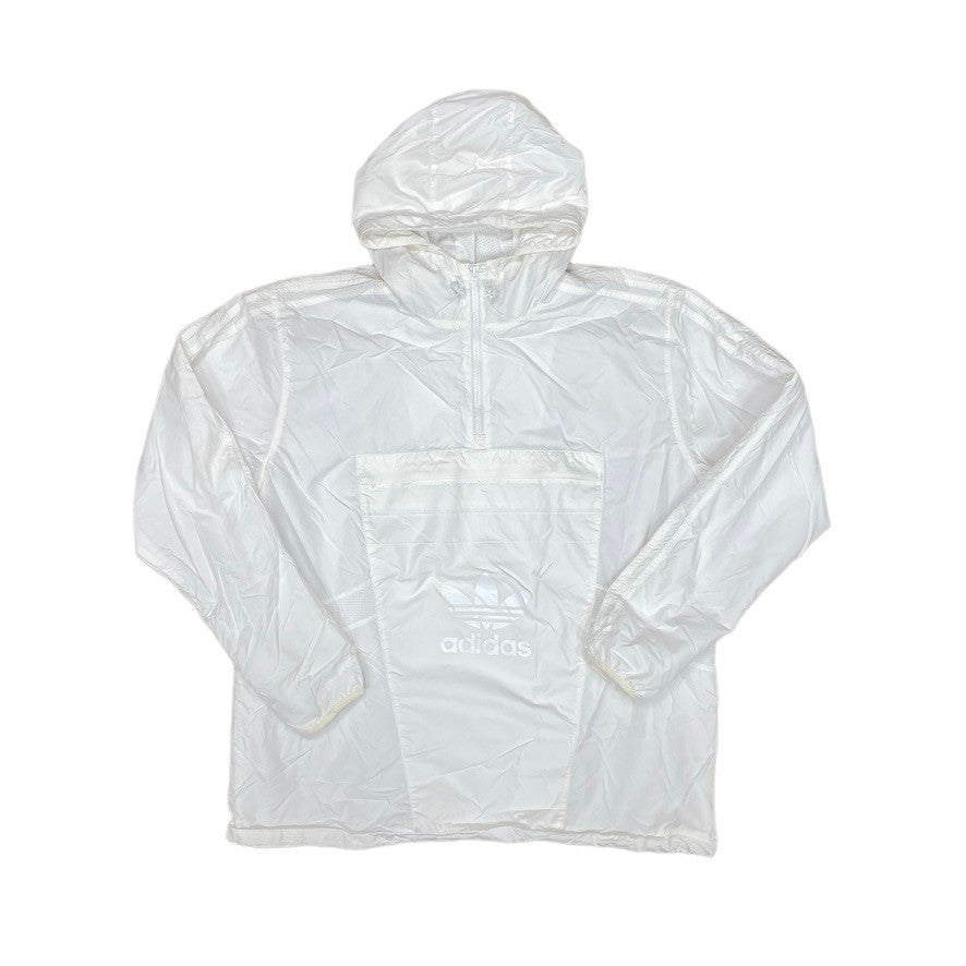 Adidas Light Weight White Anorak Jacket