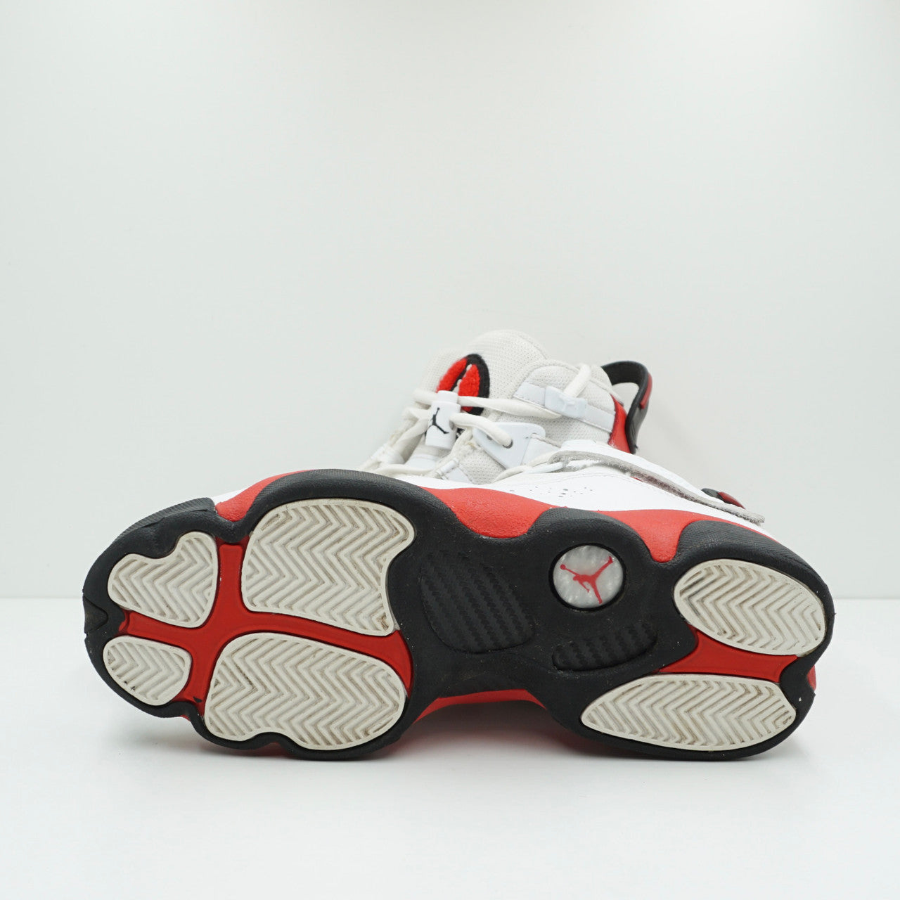 Jordan 6 Rings White University Red (GS)