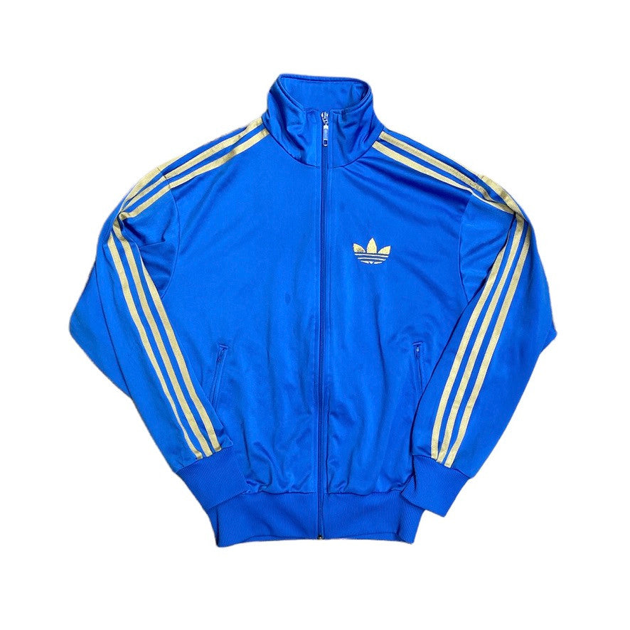 Adidas Track Top Blue Gold