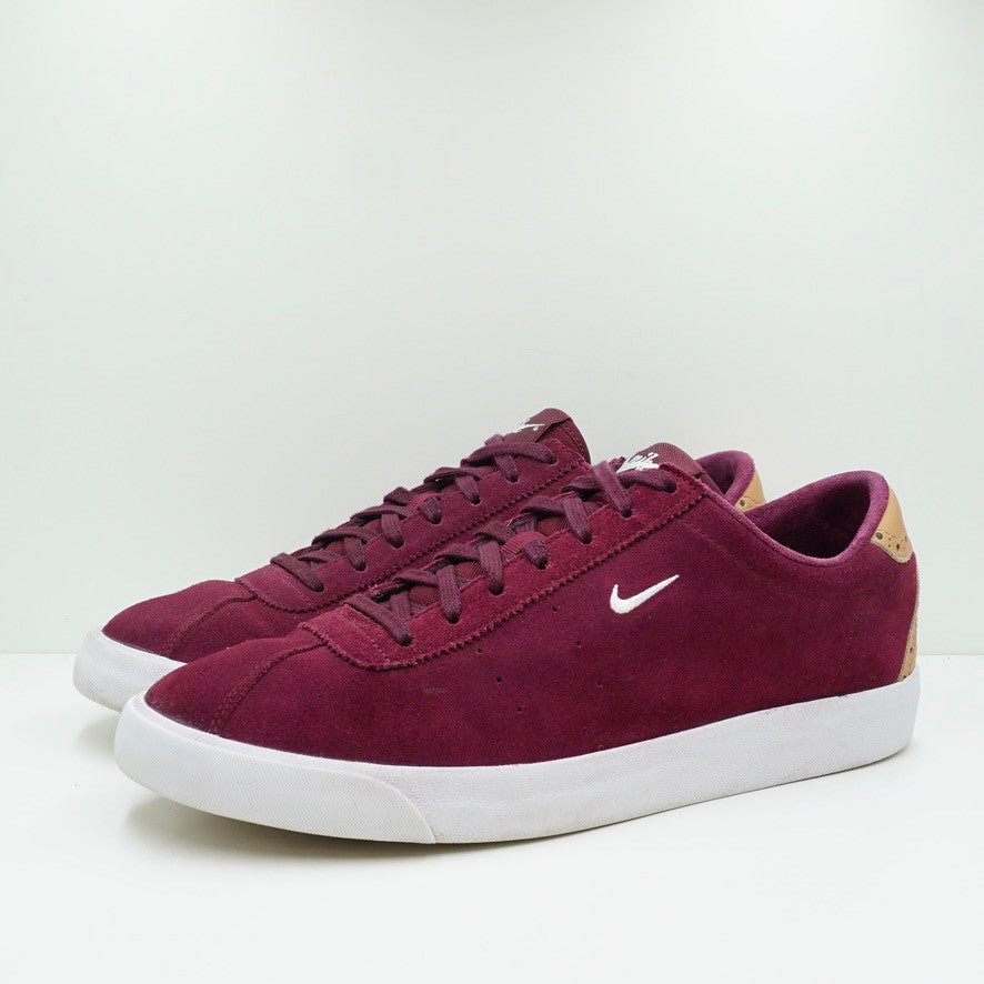 Nike Match Classic Suede Night Maroon White Vanchetta Tan
