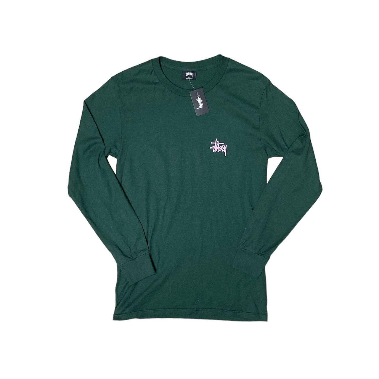 Stussy Green Long Sleeve Tshirt