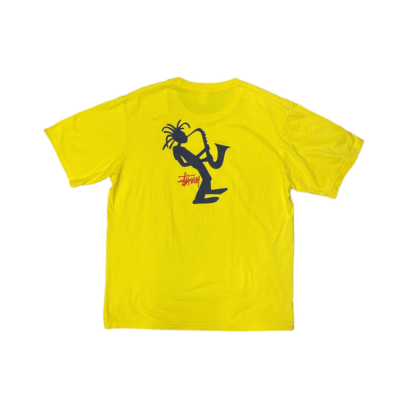 Vintage Stussy Outdoor Yellow Tshirt