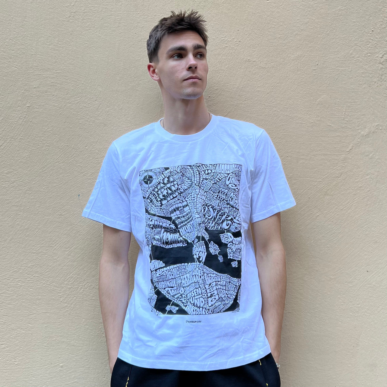 Boutique Sportif Stockholm City White Tshirt