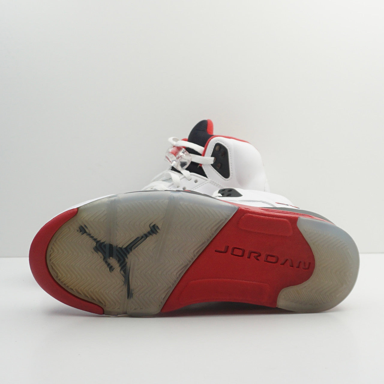 Jordan 5 Retro Fire Red Black Tongue (2013)