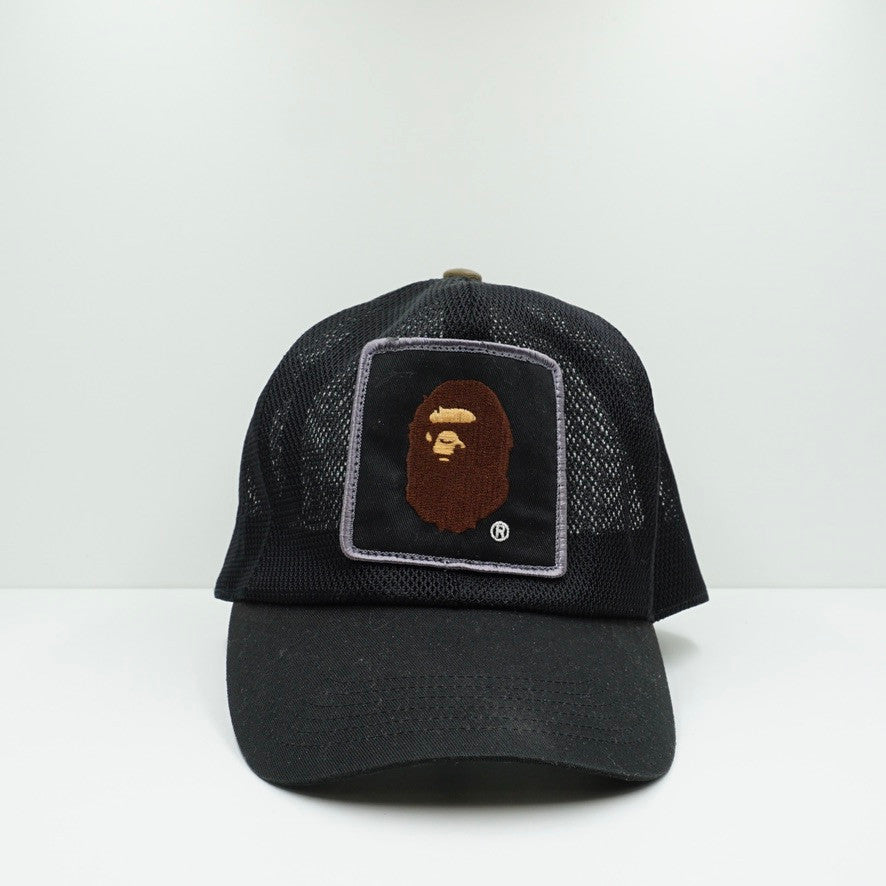 A Bathing Ape Bape Head Trucker Cap