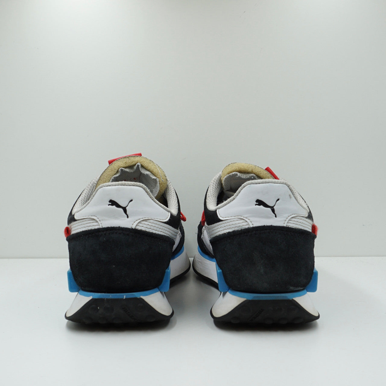Puma Future Rider Play On Black Red Blue