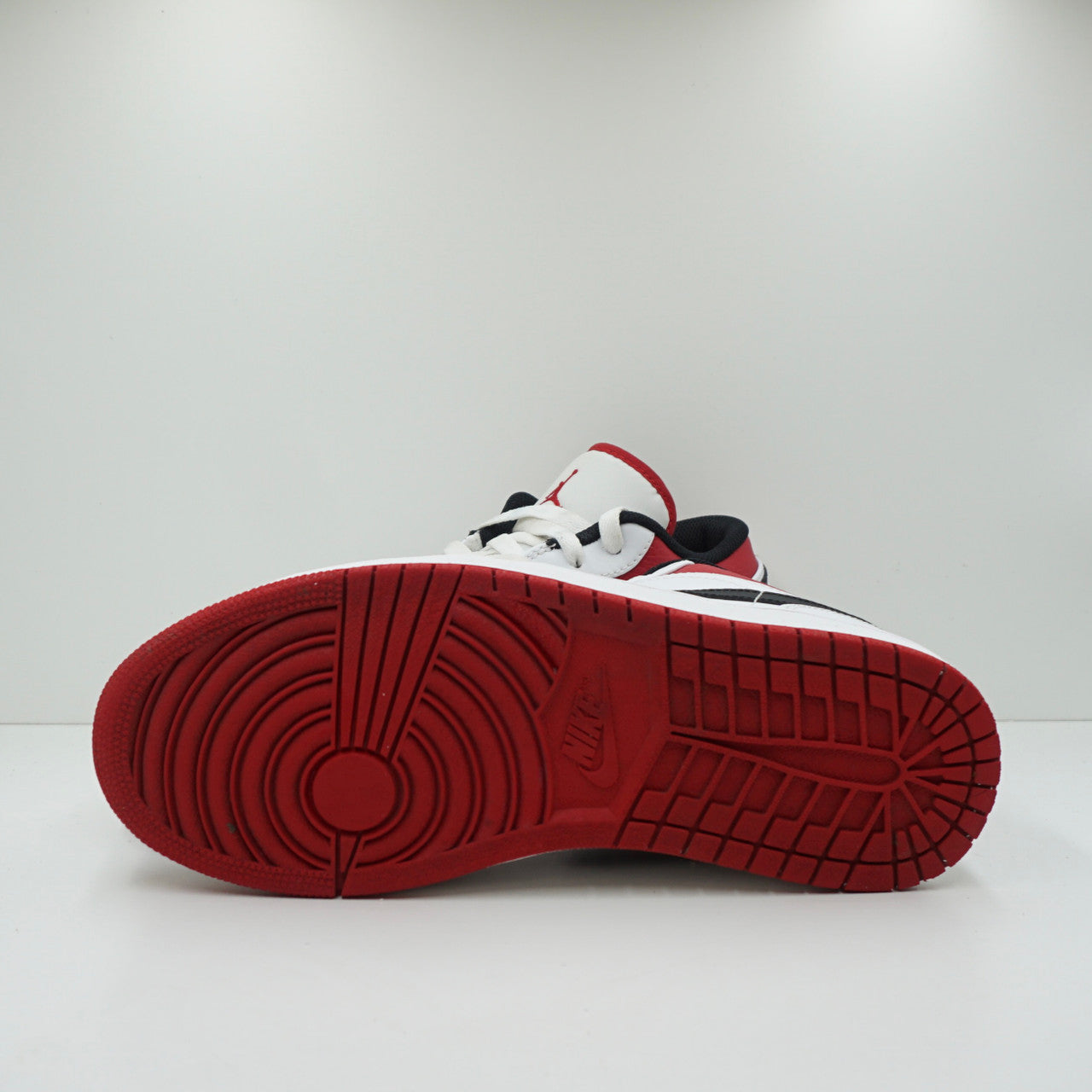 Jordan 1 Low White University Red Black