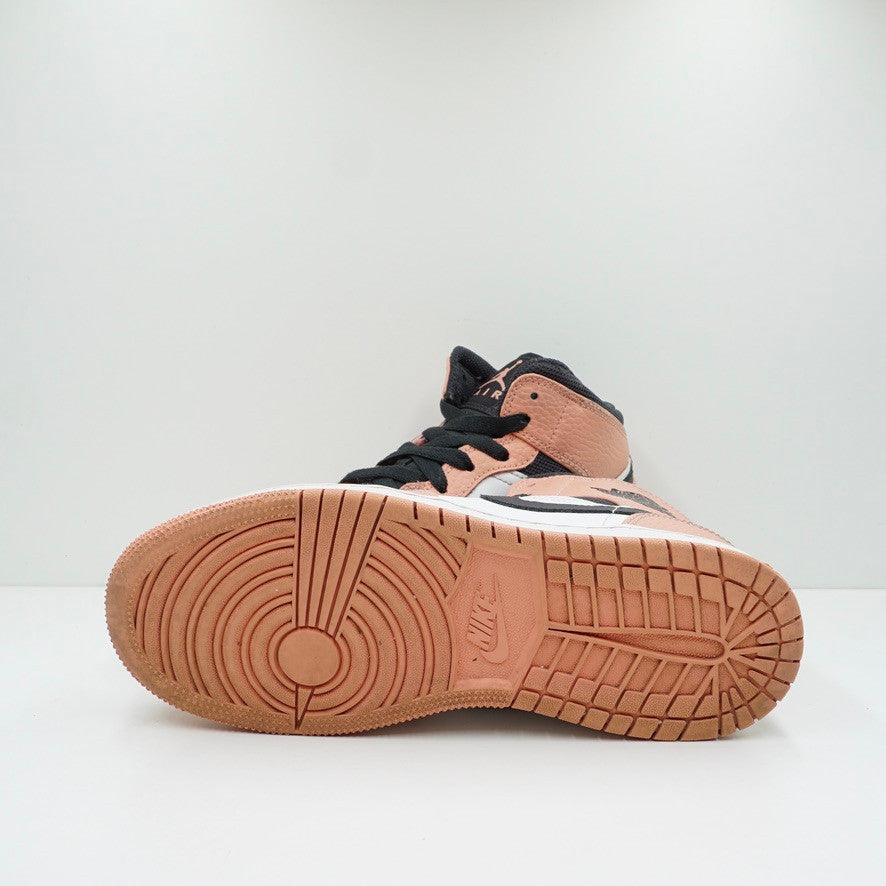 Jordan 1 Mid Pink Quartz (GS)