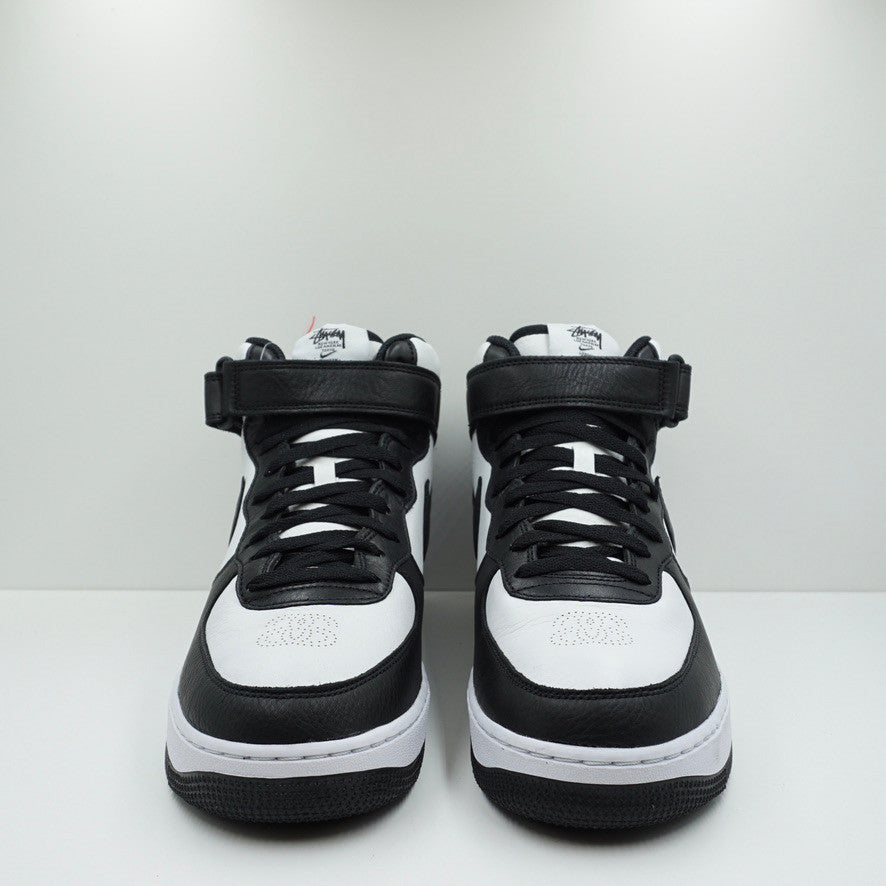 Nike x Stussy Air Force 1 '07 Mid Black White