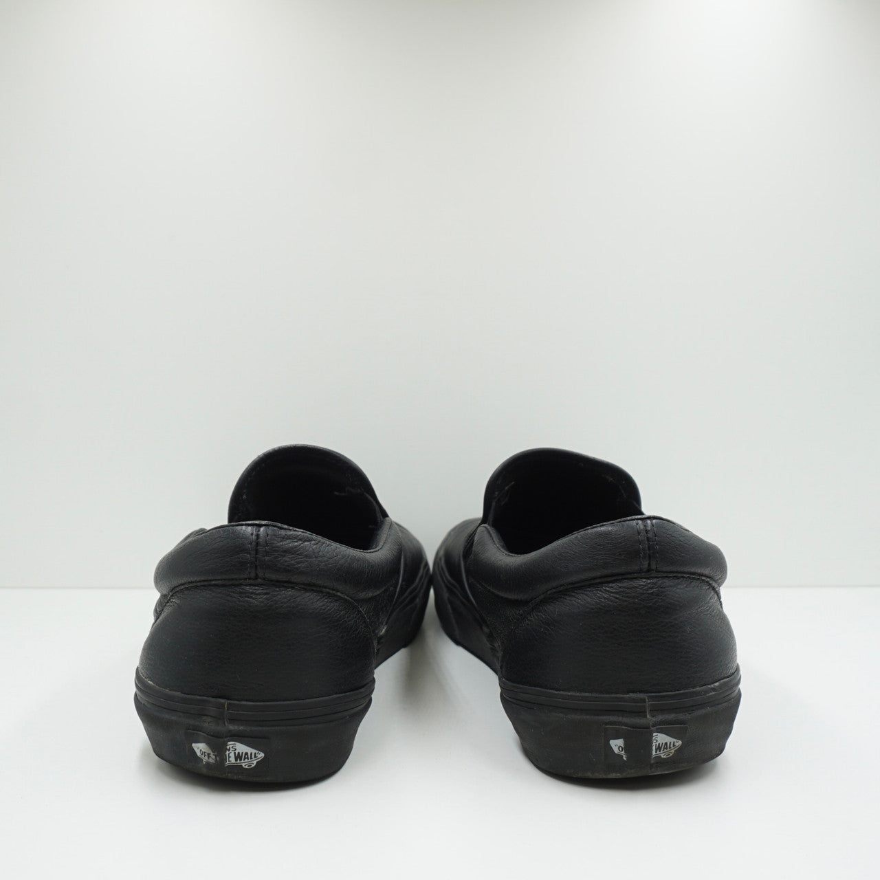 Vans Slip On Leather All Black