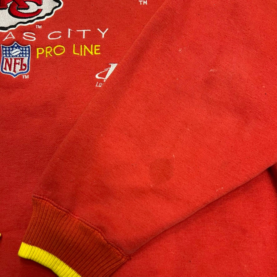 Vintage Kansas City Chiefs Sweatshirt Red