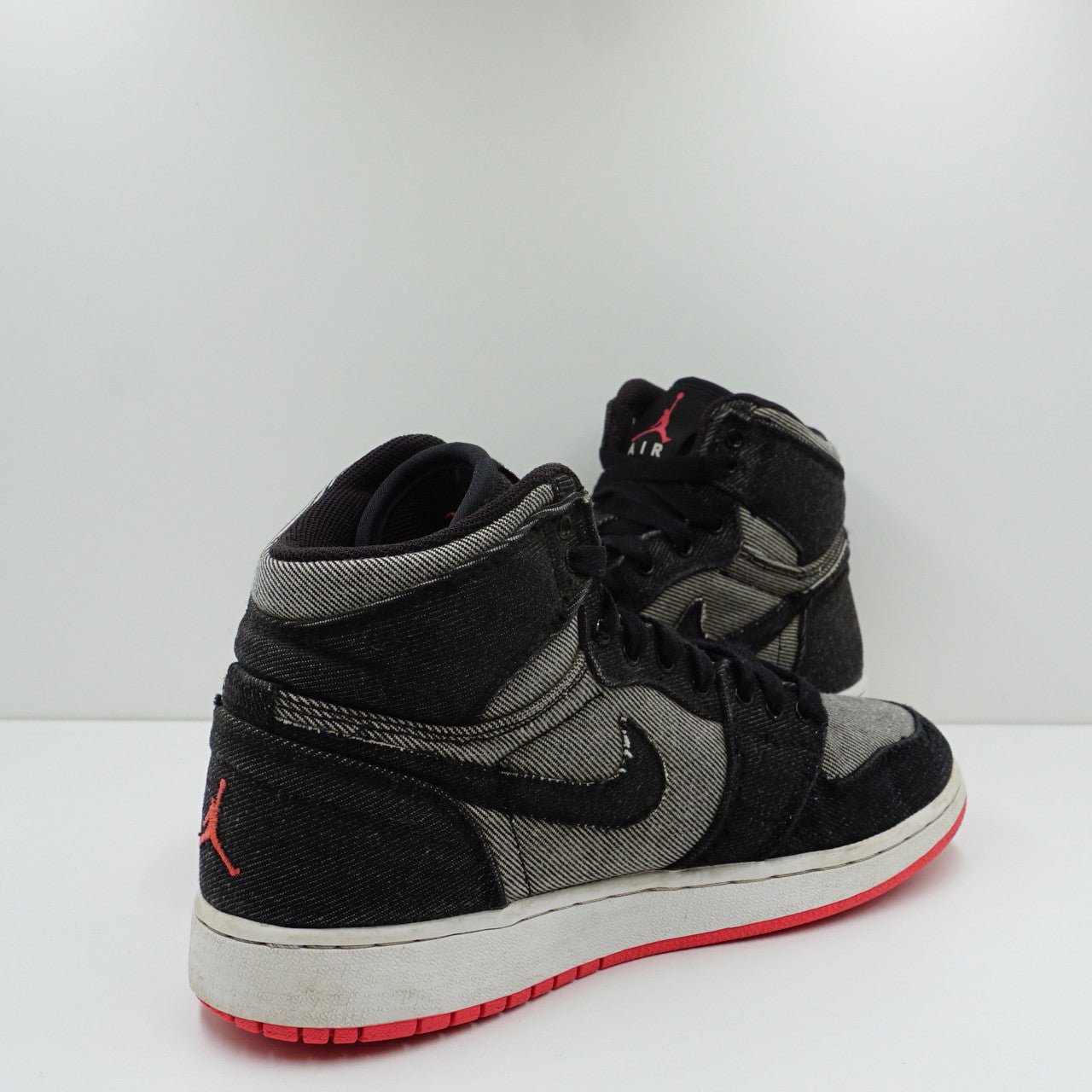 Jordan 1 Canvas High Alarming White (GS)