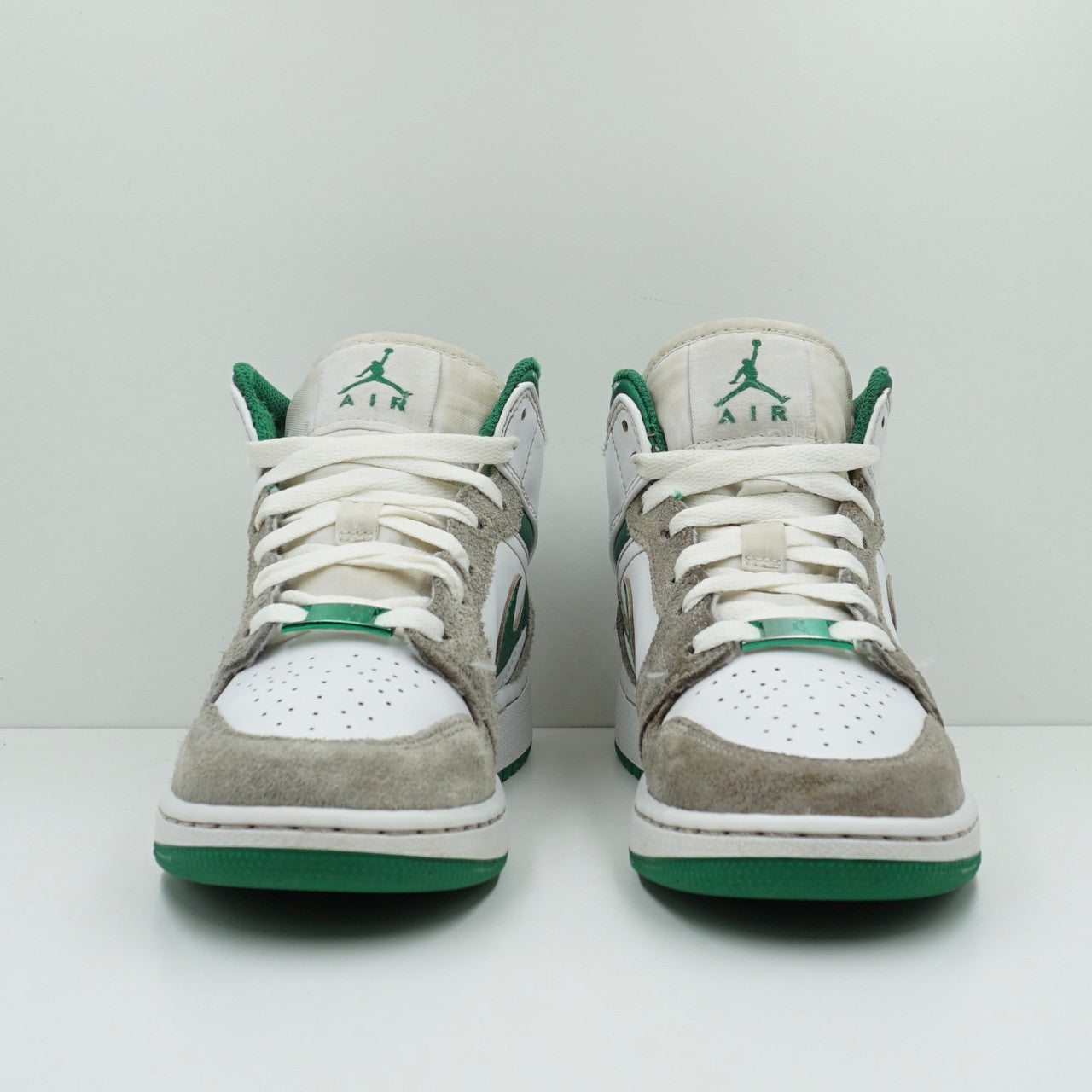 Jordan 1 Mid SE White Pine Green Smoke Grey (GS)