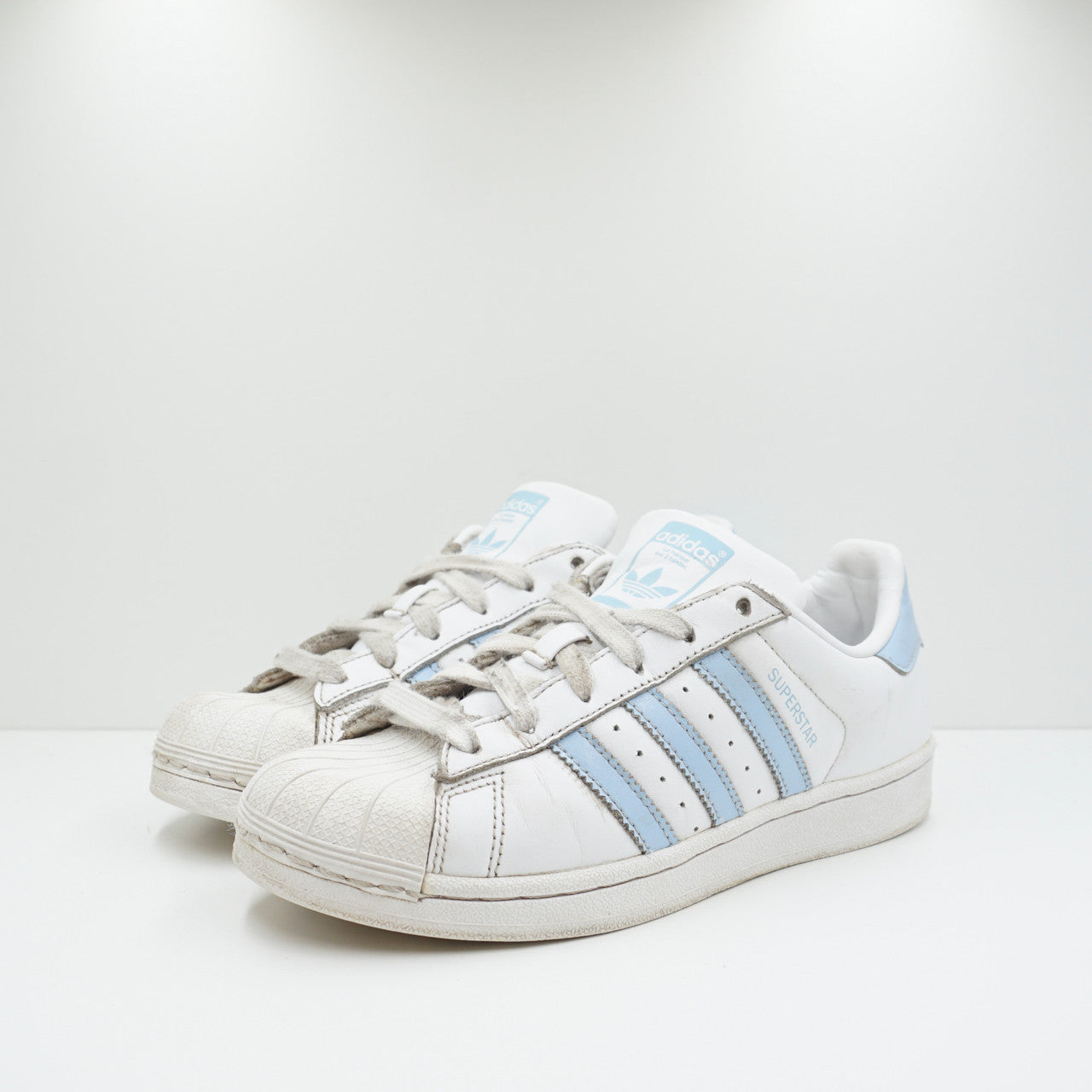 Adidas Superstar White Glow Blue (W)