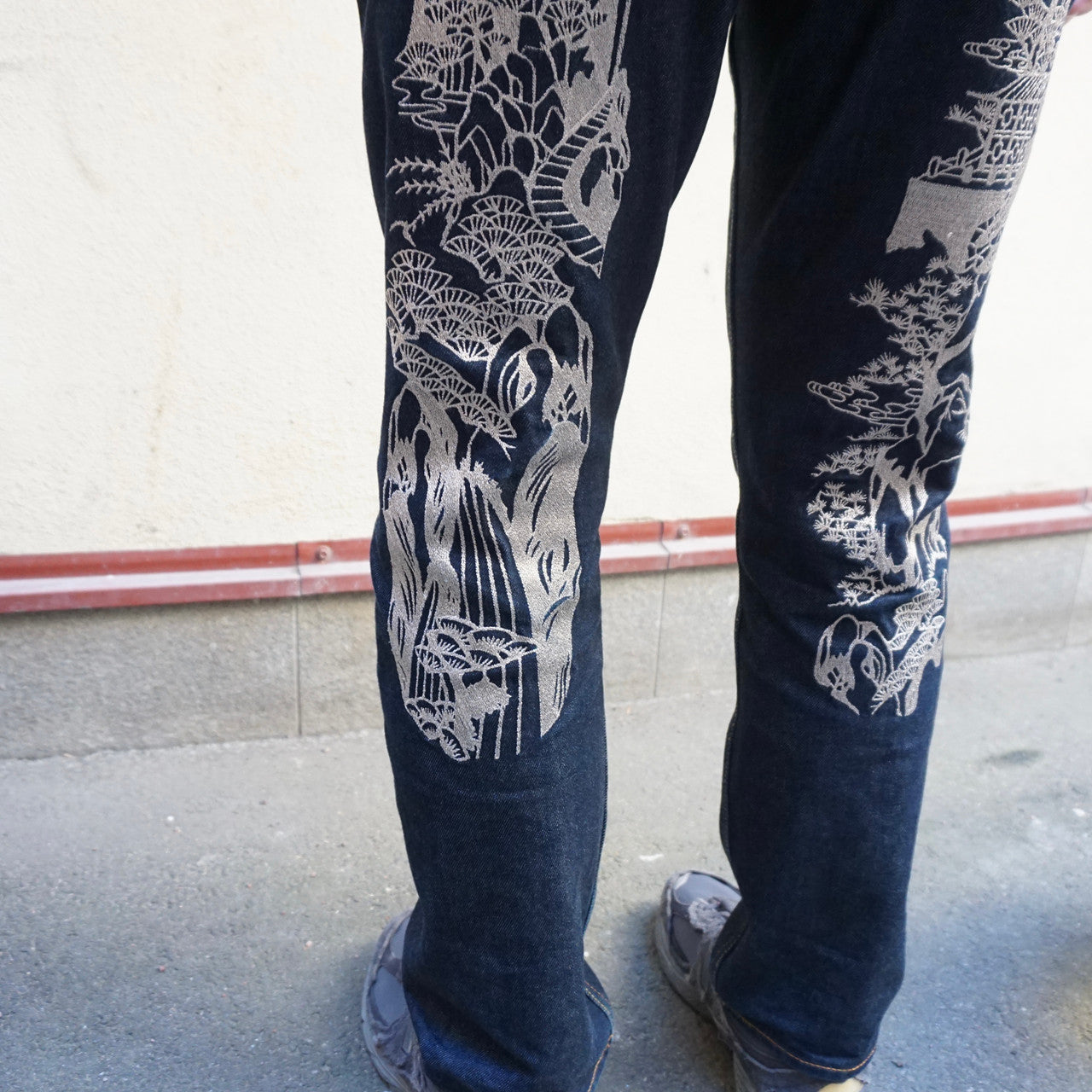Evisu Silver Stitch Back Jeans