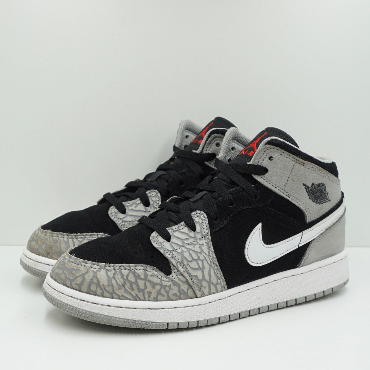 Jordan 1 Mid SE Elephant Print (GS)