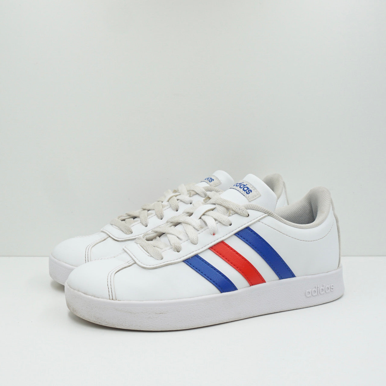 Adidas VL Court 2.0 White Blue Red