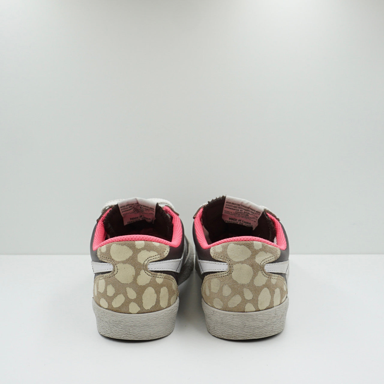 Nike Blazer Low Leather Brown Pink (W)