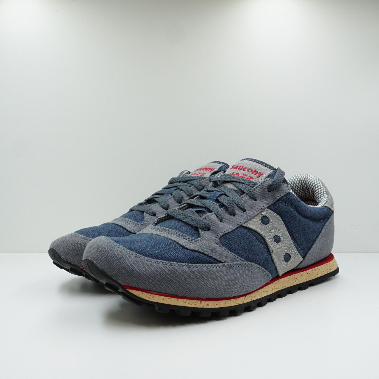 Saucony Jazz Lowpro Grey/Red