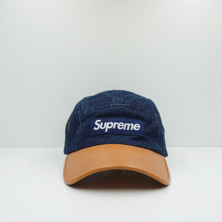 Supreme 2-Tone Denim Camp Cap