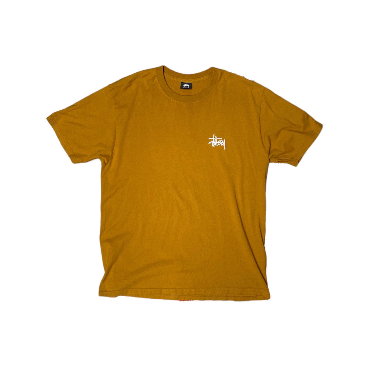 Stussy Logo Brown Tshirt